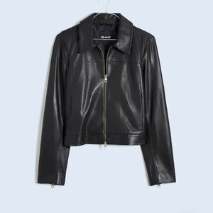 Madewell Shrunken Leather Jacket